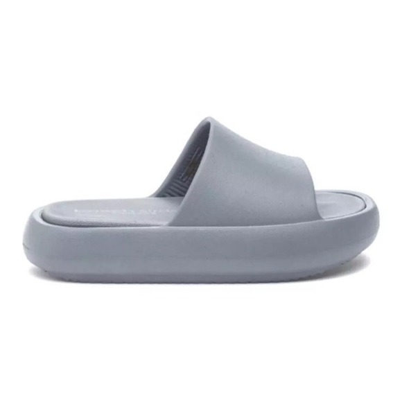 J/Slides Women's Squish Beach Slides Gray‎ EVA Sizes 6-7-9 Pool Cruise Vacation - Picture 4 of 7